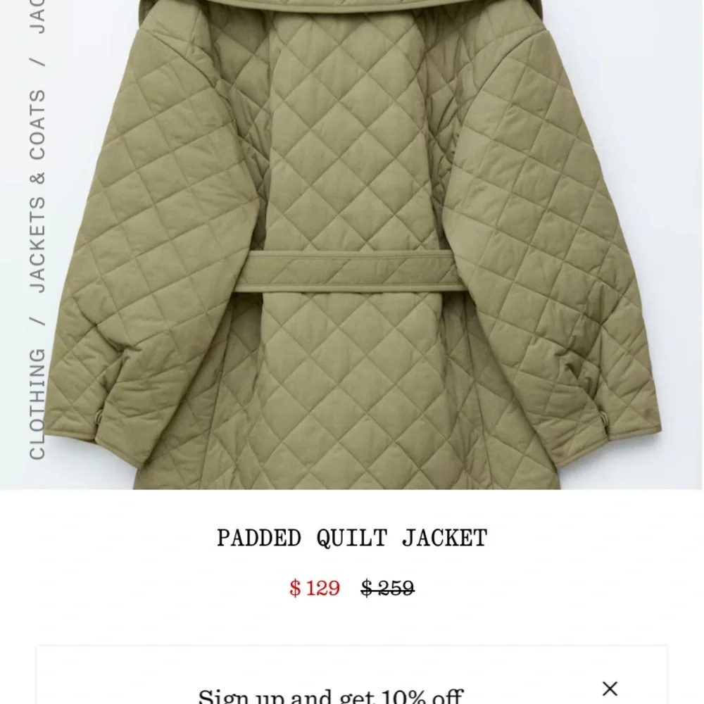 Padded quilt jacket. - Picture 10 of 13